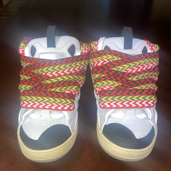 Lanvin Paris Curb Sneakers
Color:White
Size:36
Condition: Worn once - Picture 1 of 3